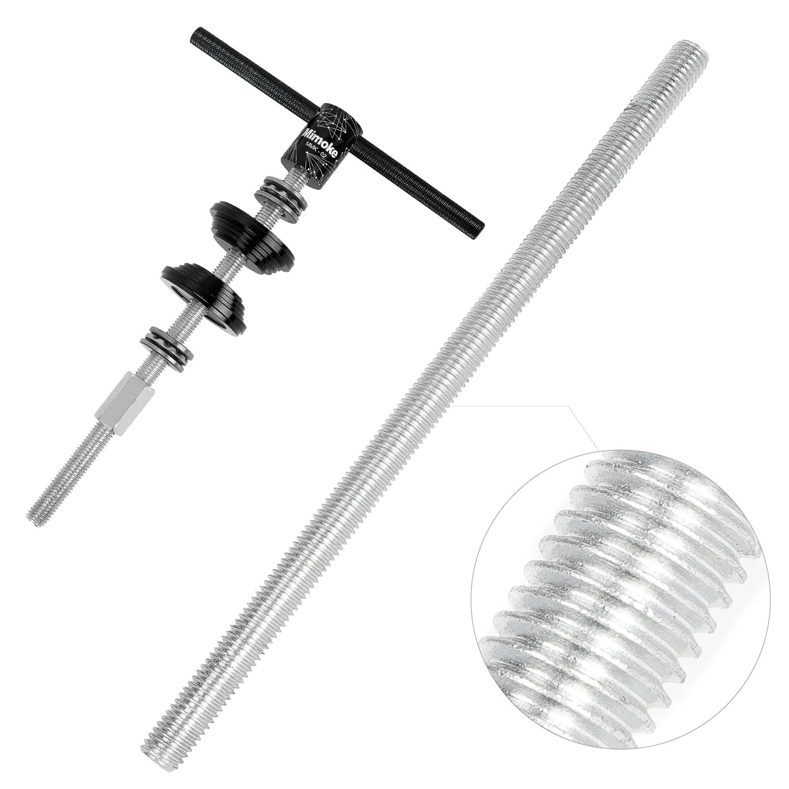Mimoke Bicycle Headset Press Tool - Professional Installation Tool for Bottom Bracket BB73 BB86 BB30 BB91 BB92 PF30 - Perfect for Bike Repair & Maintenance in Home Garage or Bike Shop