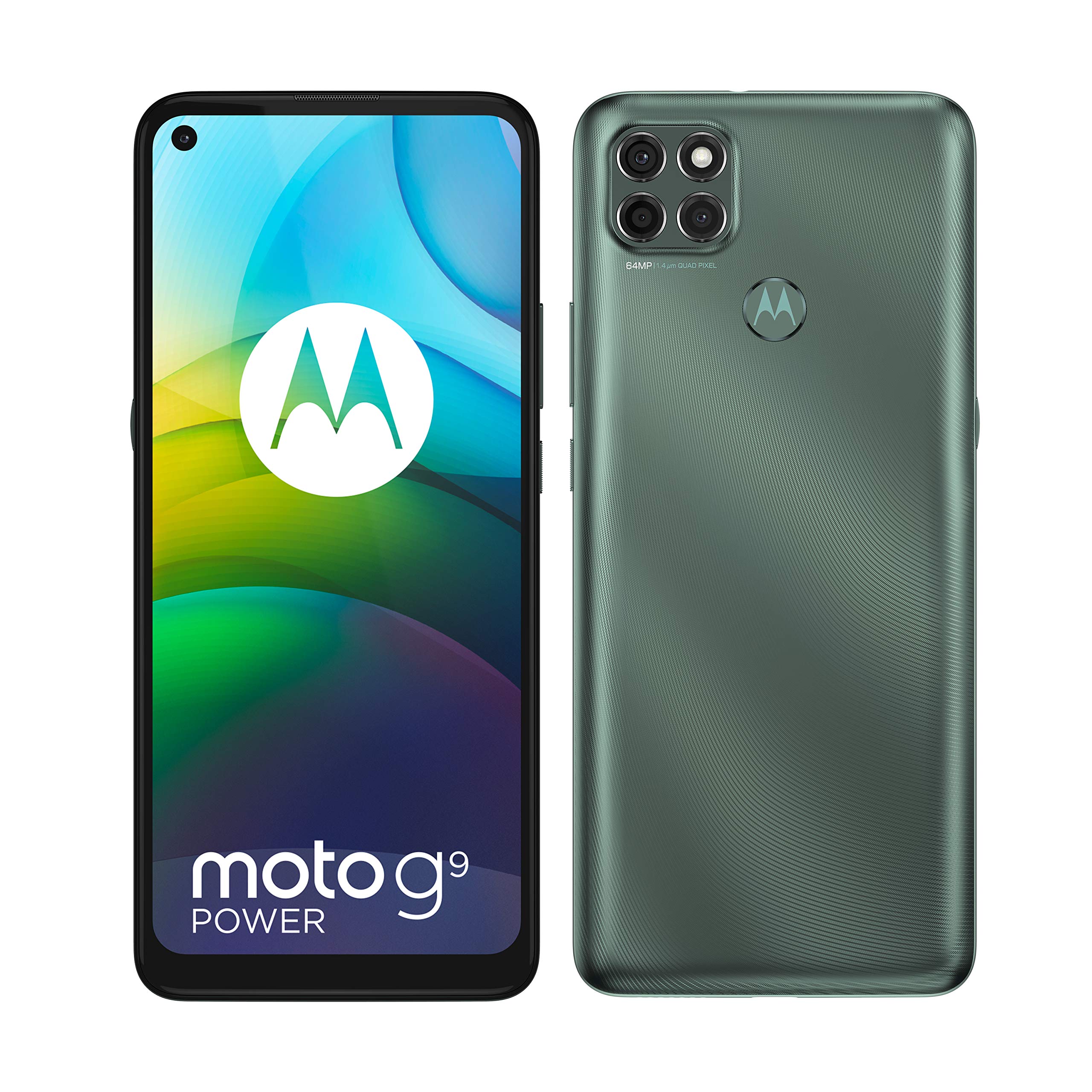 Motorola G9 Power Unlocked Smartphone - 128GB Storage, GSM/CDMA Compatible - Perfect for Travel, Business & Everyday Use