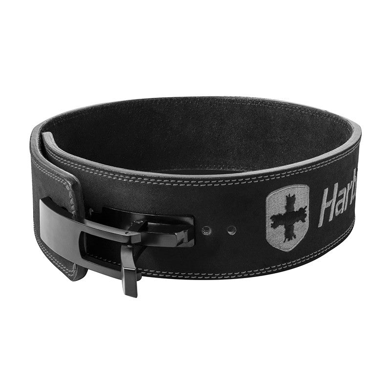 Harbinger 10MM Lever Weight Lifting Belt for Men & Women - Premium Gym Belt for Powerlifting, CrossFit & Strength Training - Adjustable Support for Deadlifts, Squats & Heavy Lifting