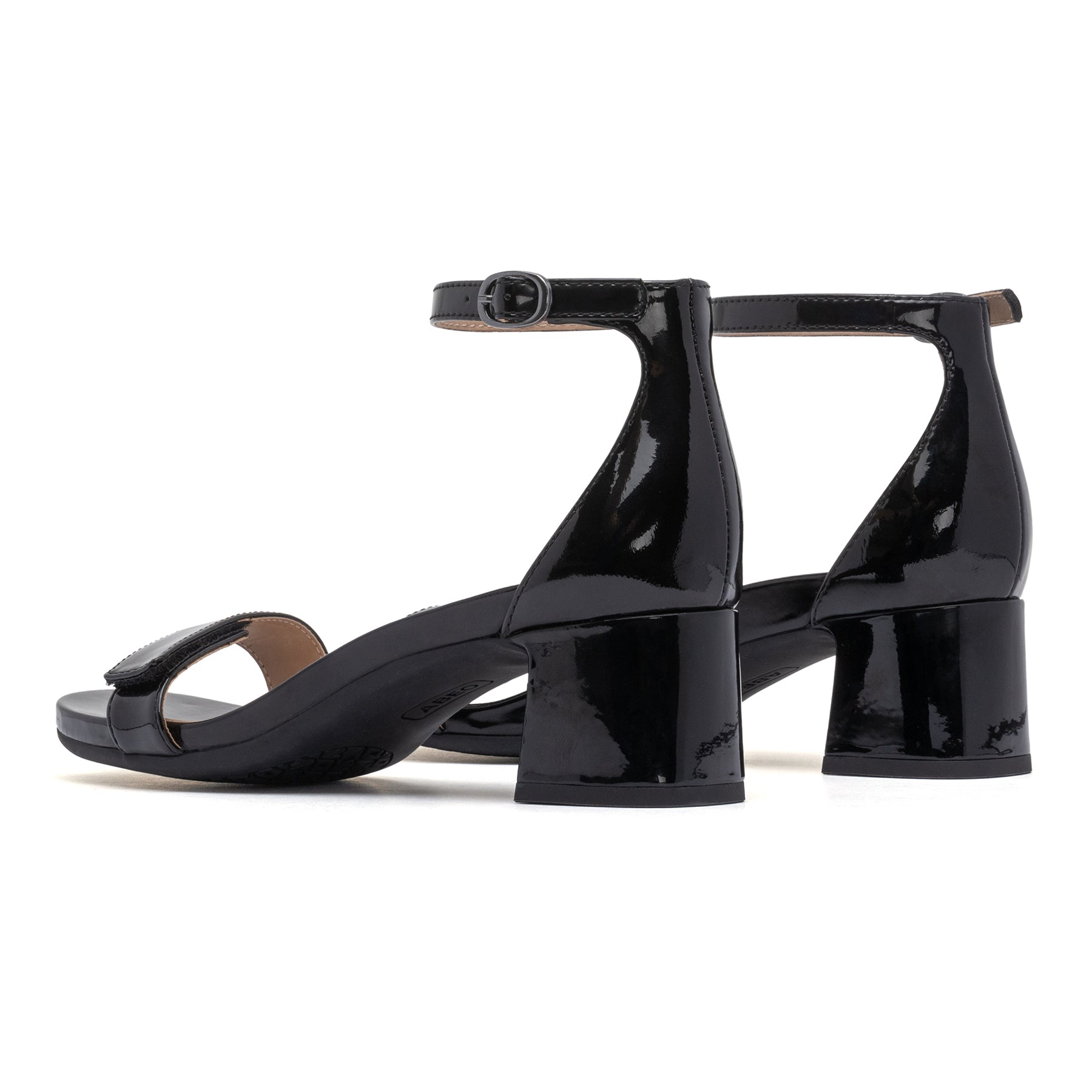 Abeo Avenue Strap Black Patent - Stylish and Comfortable Women's Shoes for Work, Party & Everyday Wear