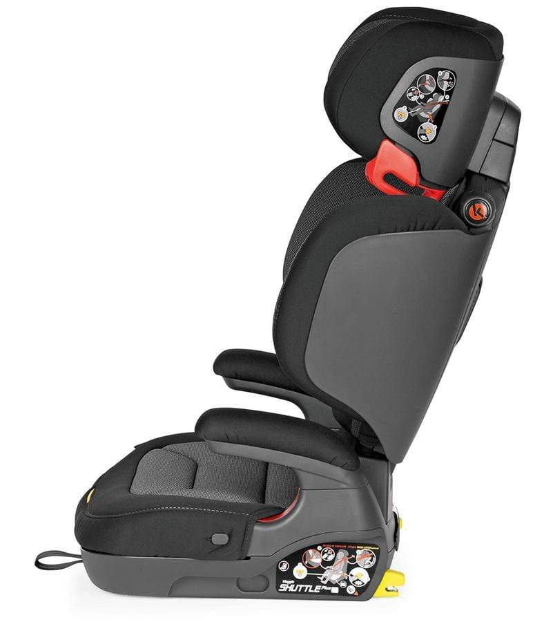 Peg Perego Viaggio Shuttle Plus 120 Car Seat - Safe & Comfortable Convertible Booster for Toddlers | Perfect for Travel & Everyday Use