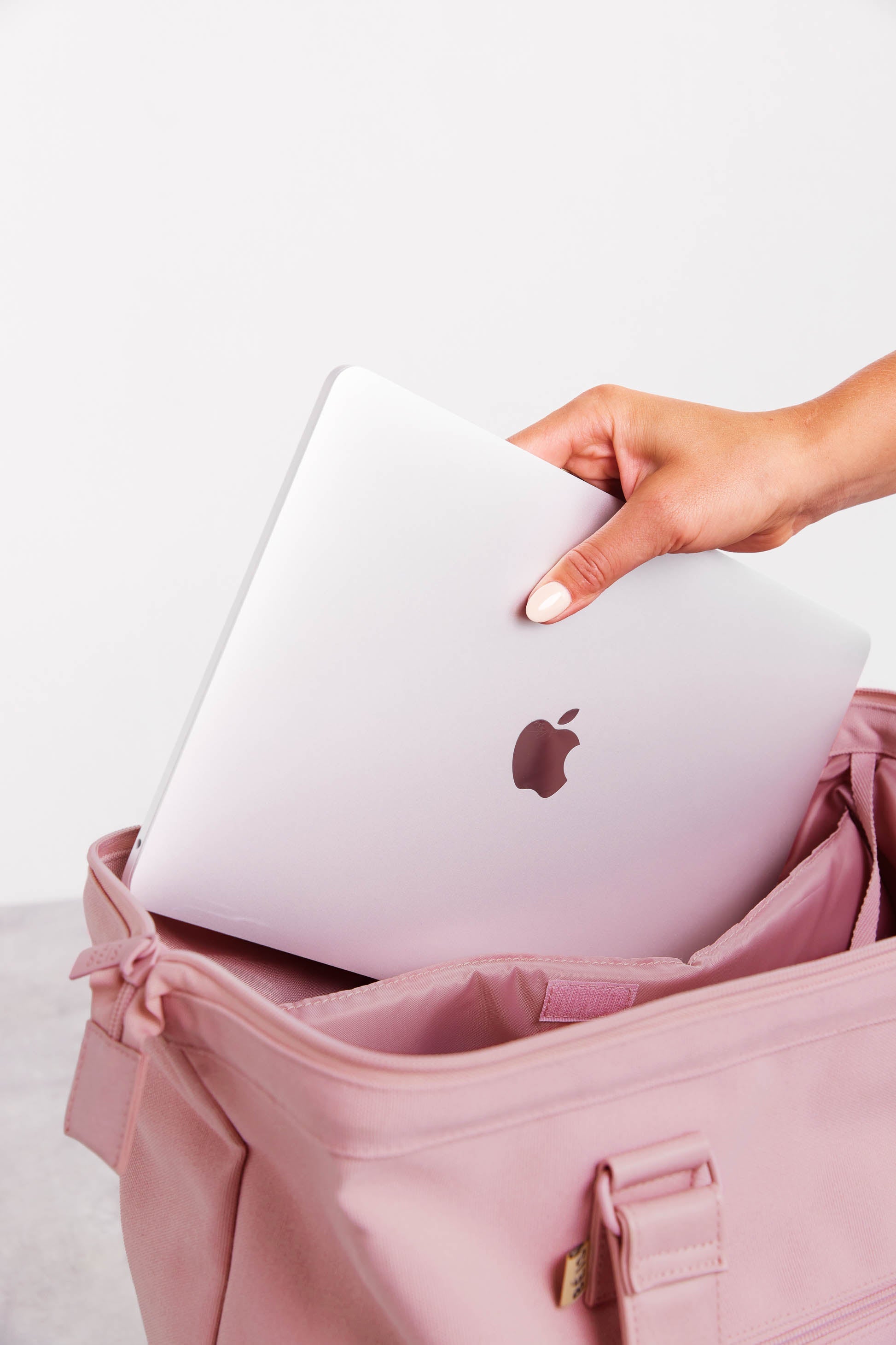 Mini Weekender Bag in Atlas Pink - Stylish & Compact Travel Tote for Weekend Getaways, Gym, Work & Daily Essentials