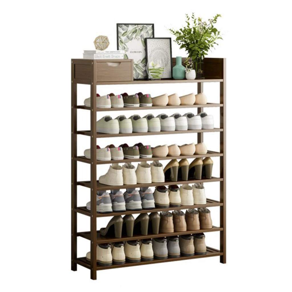 8-Tier Stackable Shoe Organizer for Entryway - Holds 21-28 Pairs of Shoes, Easy Assembly, Space-Saving Shoe Storage Shelf (70cm) - Perfect for Small Apartments & Closet Organization