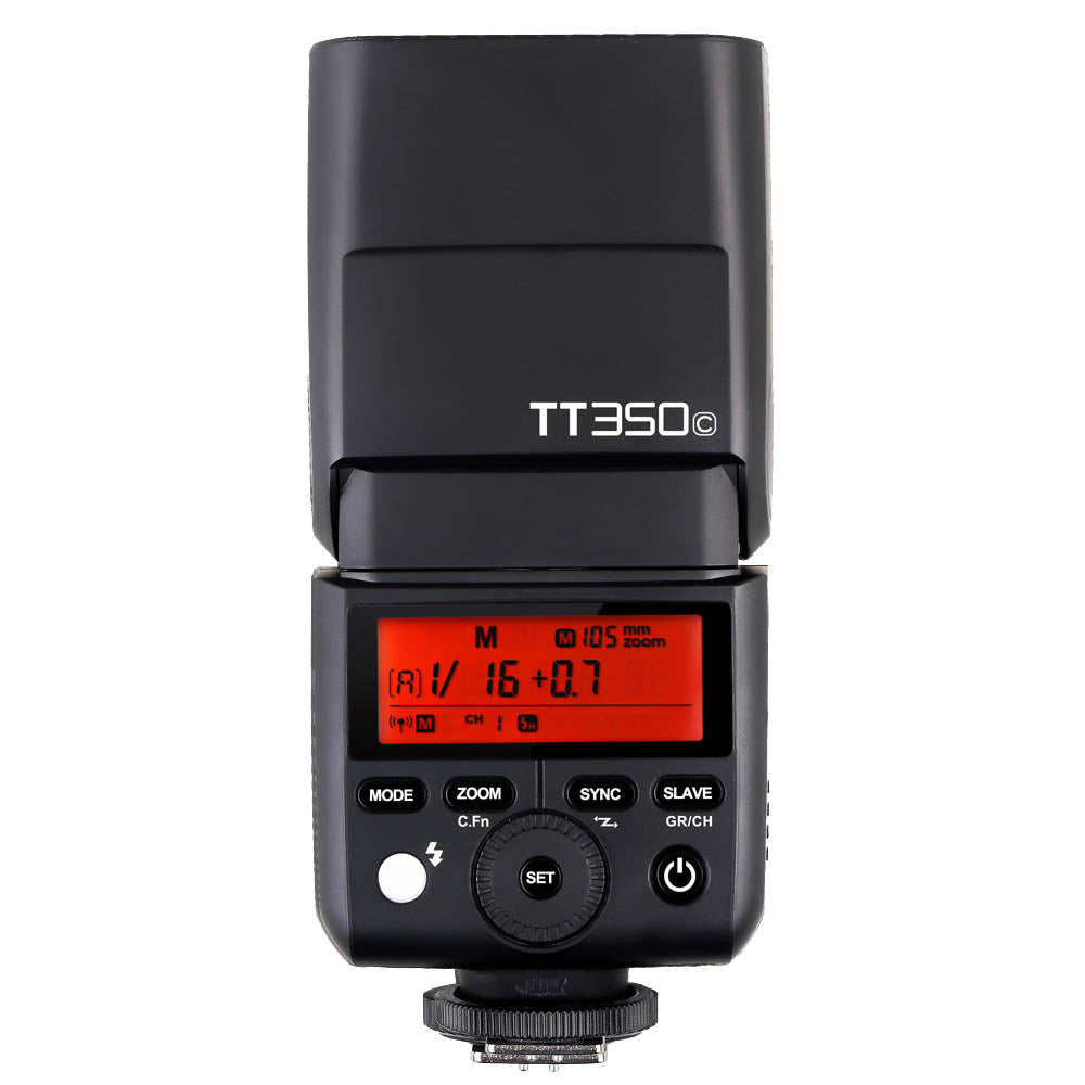THINKLITE TT350 AA Battery Powered Compact TTL HSS Speedlite Flash for Canon/Nikon/Sony DSLR Cameras - Perfect for Portrait, Wedding & Event Photography