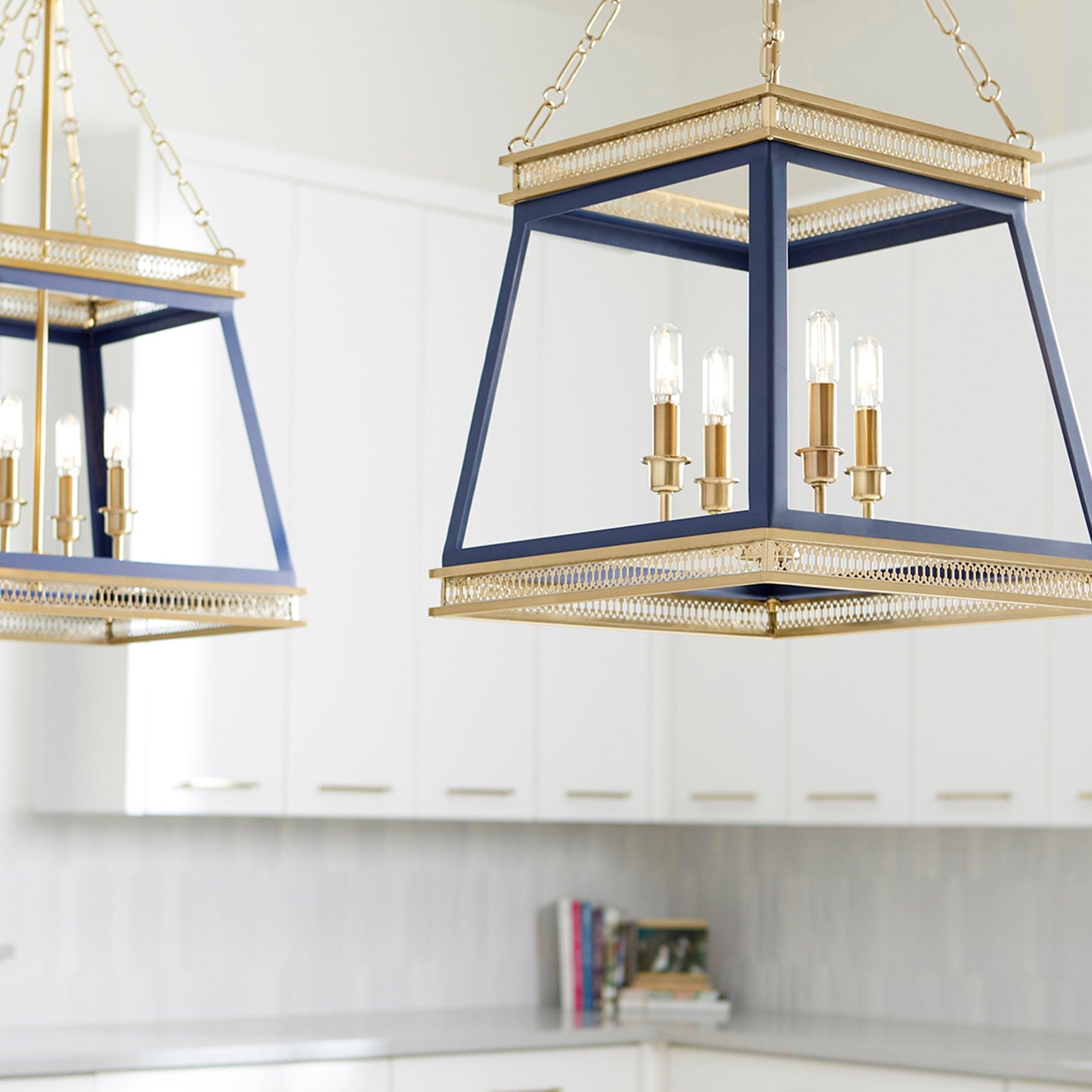Cyan Design 10904 Gerard Pendant Light in Aged Brass - Modern Farmhouse Style Ceiling Fixture for Kitchen, Dining Room & Entryway Lighting