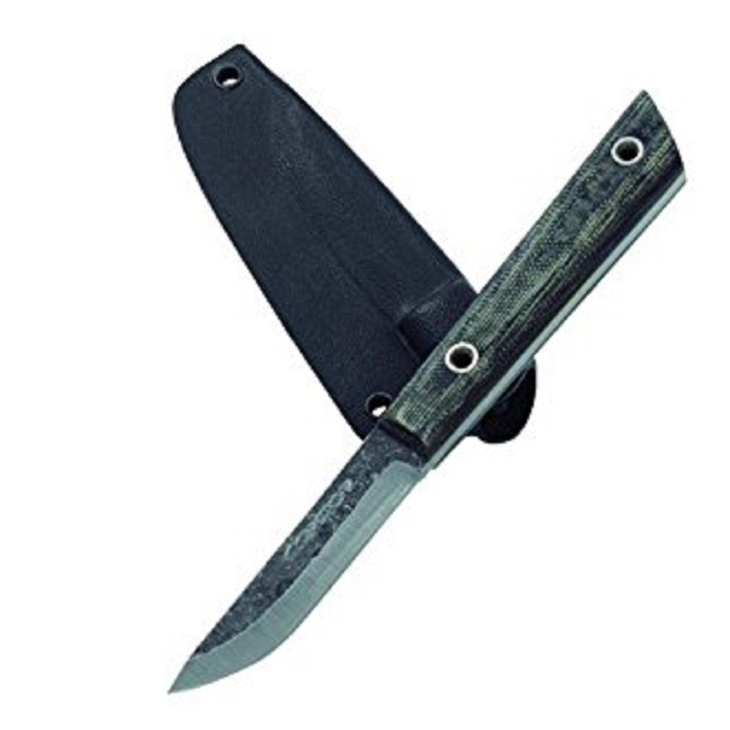 Condor Tool & Knife Unagi Folding Knife - 2.5 Inch Stainless Steel Blade, Durable Micarta Handle with Leather Sheath - Perfect for Camping, Hunting & Outdoor Survival