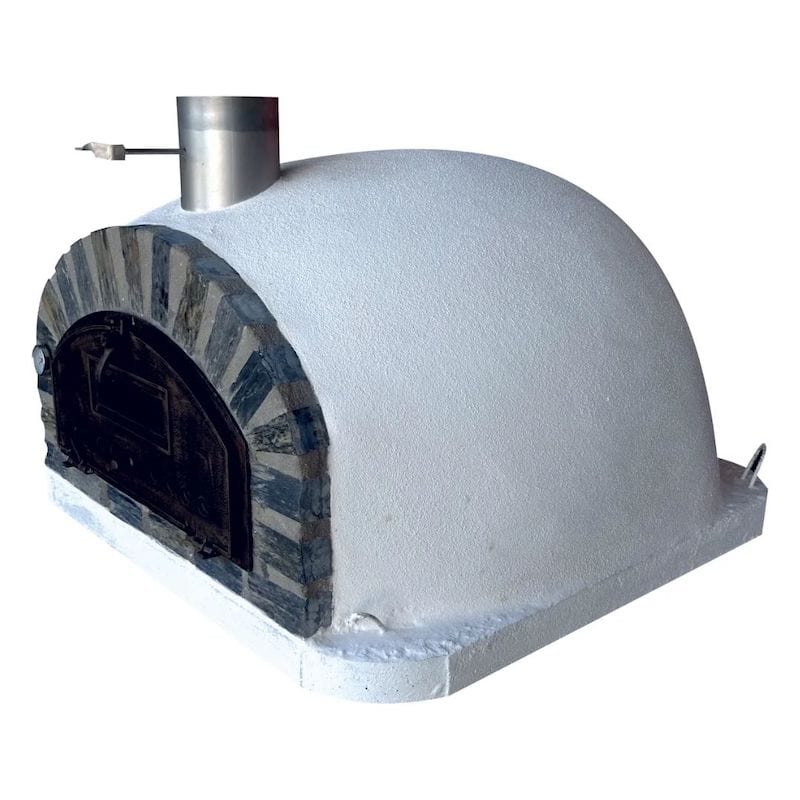 Premium Brick Pizza Oven with Stone Arch for Authentic Italian Pizza - Outdoor & Backyard Cooking, Perfect for Home Chefs & Pizza Lovers