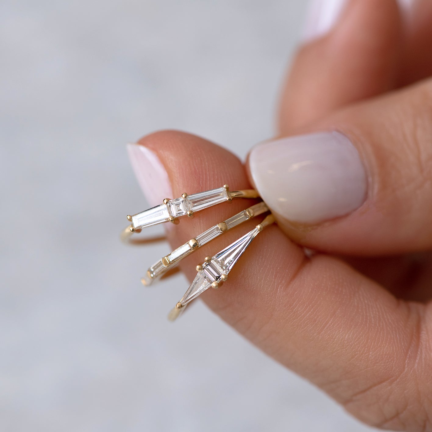 Asymmetrical Arrow Diamond Engagement Ring for Women - Unique Wedding Band, Proposal Gift for Her - Perfect for Anniversaries, Valentine's Day & Special Occasions