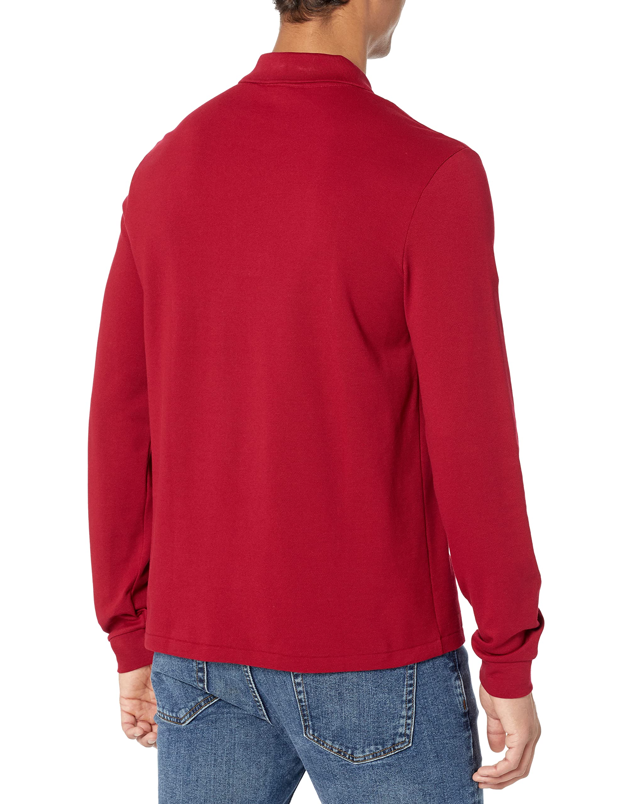 Lacoste Men's Classic Long Sleeve Pique Polo Shirt - Slim Fit Cotton Casual Shirt for Business & Golf | Perfect for Office, Weekend & Outdoor Activities