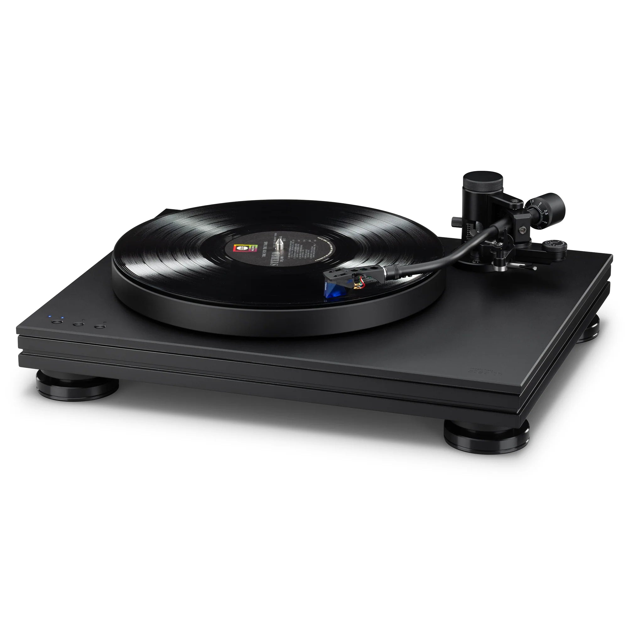 Music Hall Stealth Turntable - High Fidelity Vinyl Record Player with Belt Drive & Adjustable Tonearm - Perfect for Home Audio & DJ Setup
