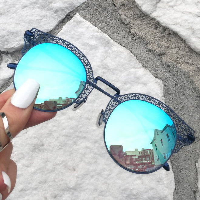 Angel Sunnies Aqua - Polarized Sunglasses for Women & Men UV400 Protection - Perfect for Beach, Driving & Outdoor Activities
