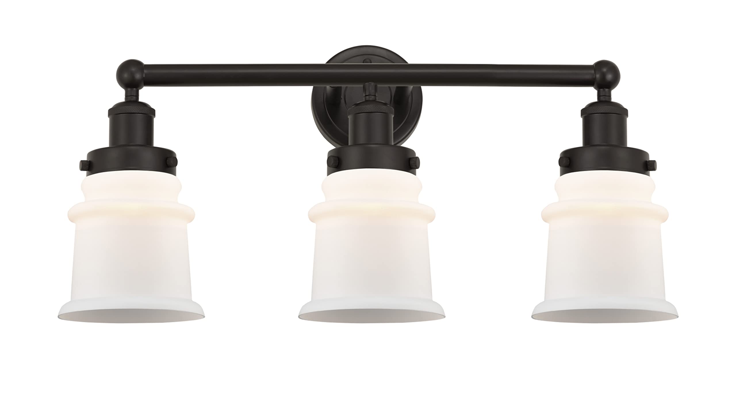 Innovations Lighting Canton - 3 Light Industrial Style Bathroom Vanity Light Fixture - 11
