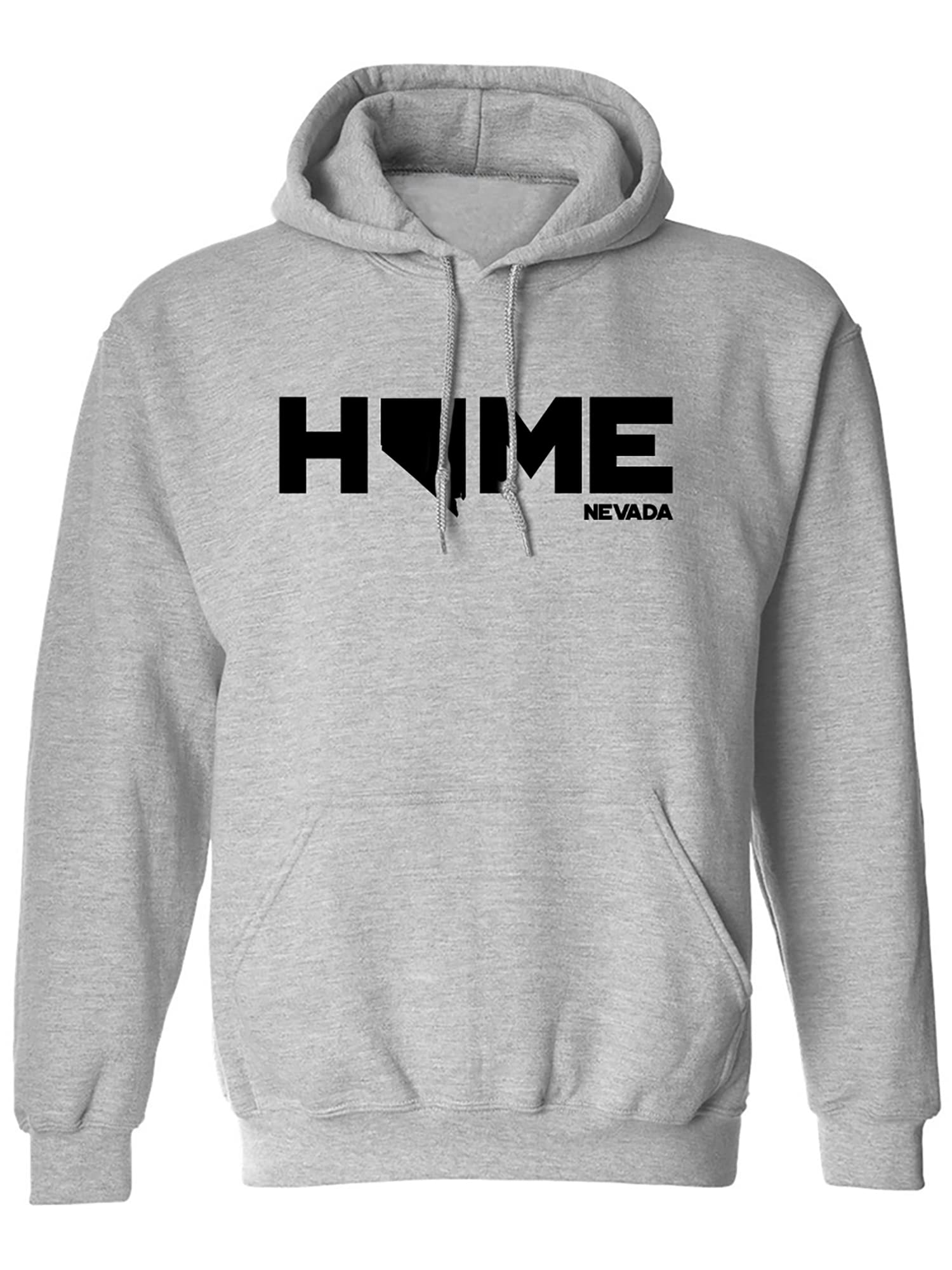 Zerogravitee Nevada HOME Adult Hooded Sweatshirt - Cozy Pullover Hoodie for Men & Women - Perfect for Casual Wear, Lounging at Home, and Outdoor Activities