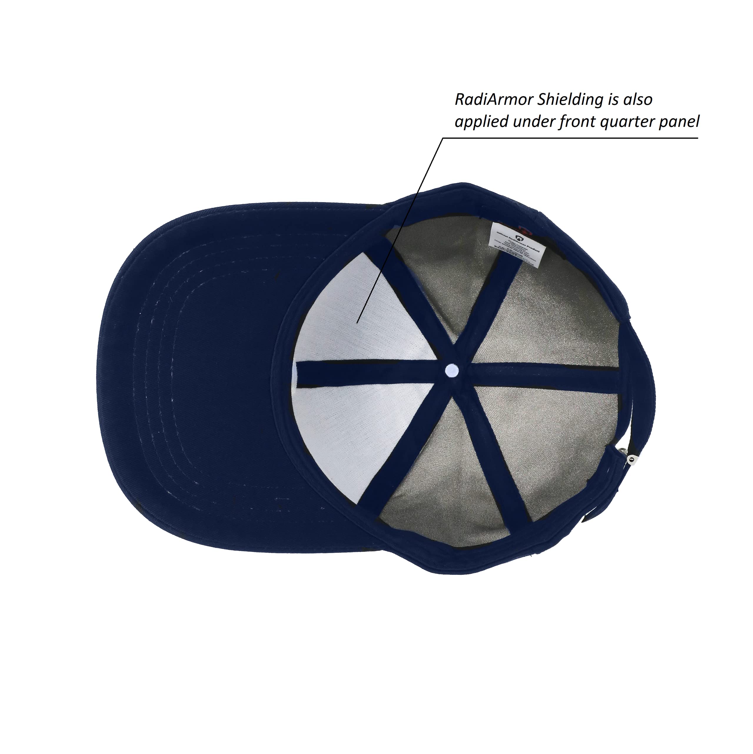 RadiArmor EMF Protection Hat for Men & Women - 99% RF Radiation Blocking Cap with EMF Shielding Liner | Perfect for Travel, Work & Outdoor Activities