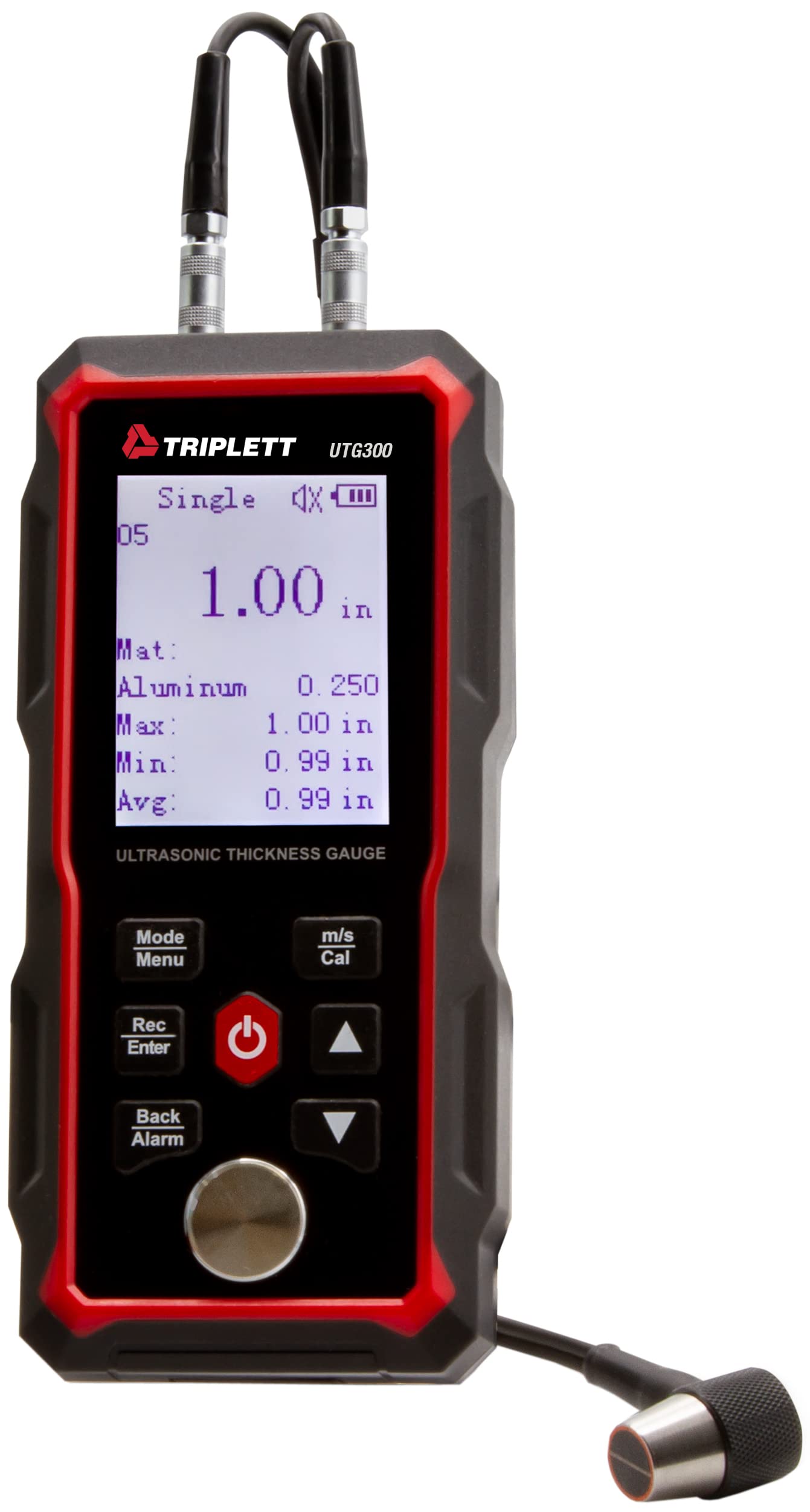 Triplett UTG300 Ultrasonic Thickness Gauge - 0.04