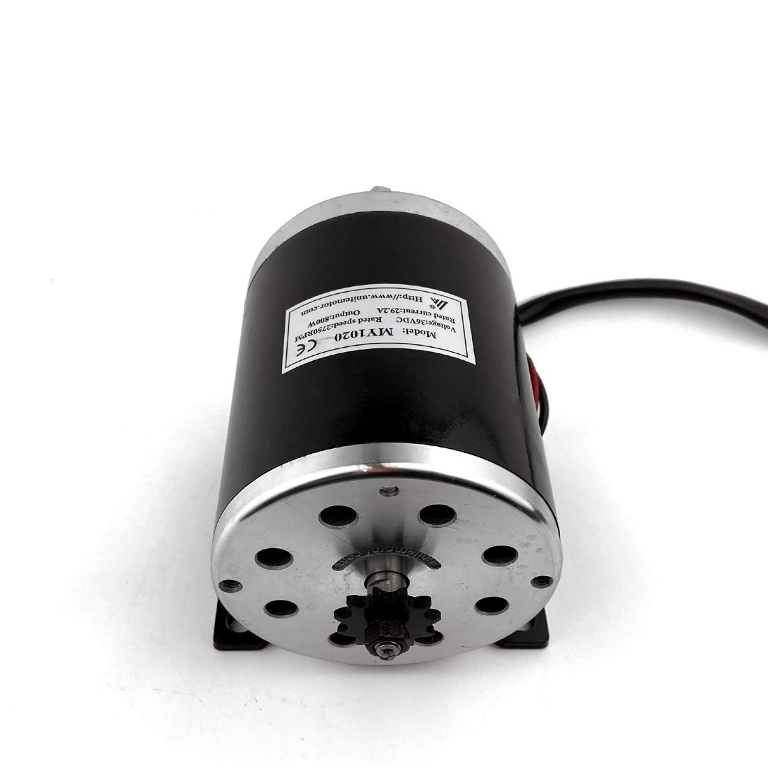 36V 48V 750W Electric Motorcycle Conversion Kit - MY1020 Brushed DC Motor for E-Bike & Scooter | High Power Permanent Magnet Motor for DIY Electric Vehicle Upgrades | Perfect for Commuting & Off-Road Adventures
