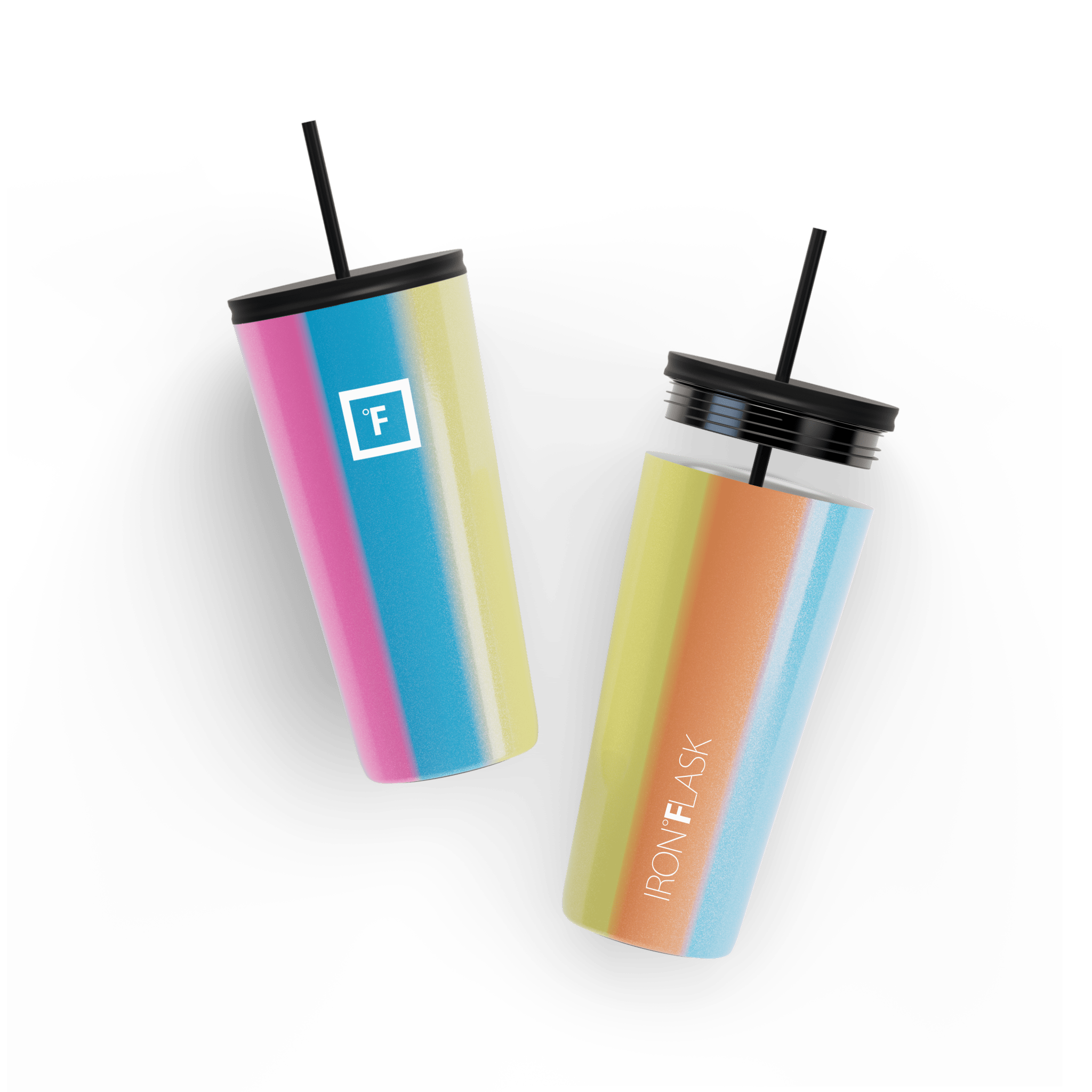 20 Oz Classic Tumbler 2.0 - Insulated Stainless Steel Travel Mug with Lid & Straw - Perfect for Coffee, Tea & Cold Drinks at Home, Office or Gym