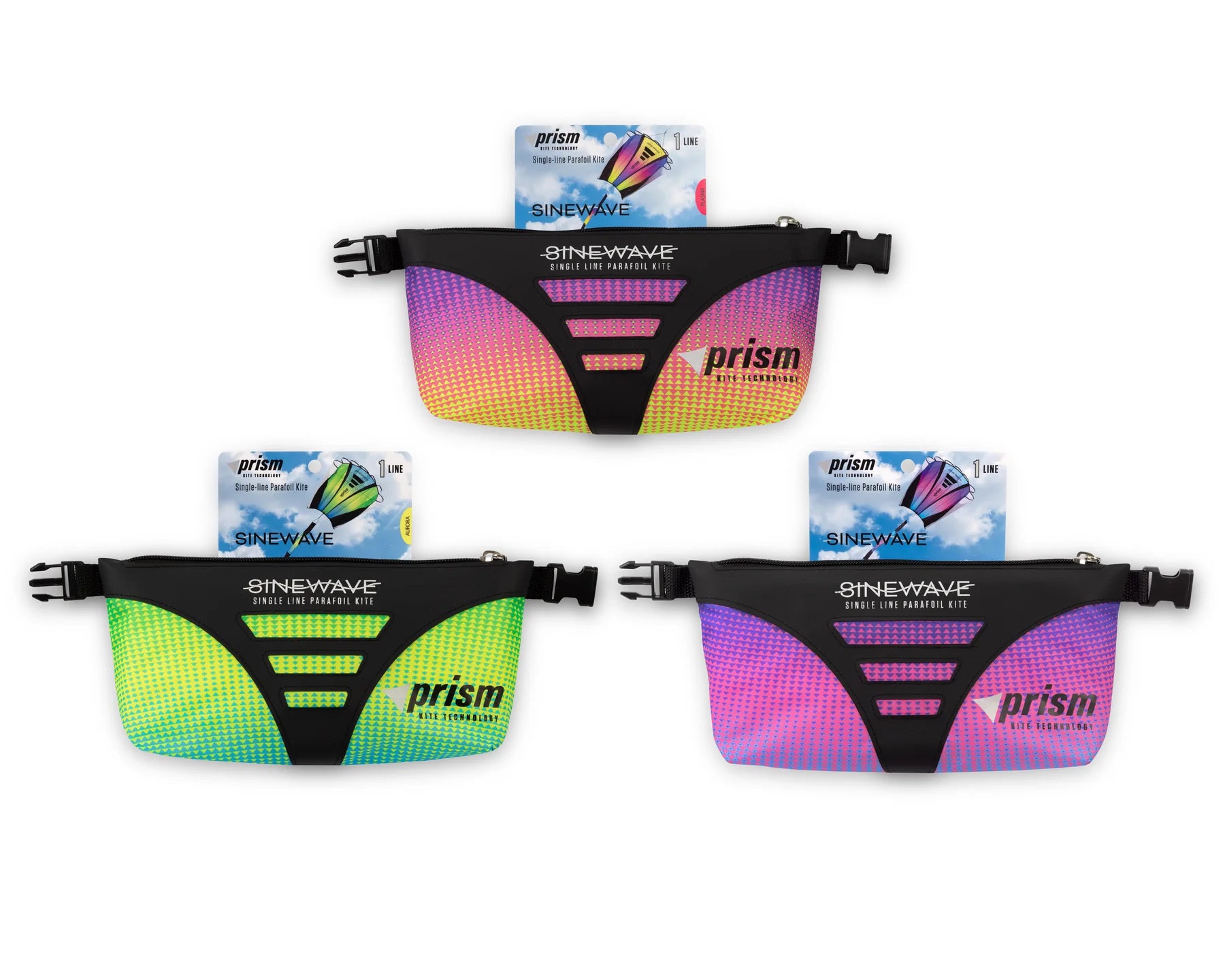 Prism Sinewave Kite - High Performance Stunt Kite with Plasma Design | Perfect for Beach Flying, Park Sports & Outdoor Adventures