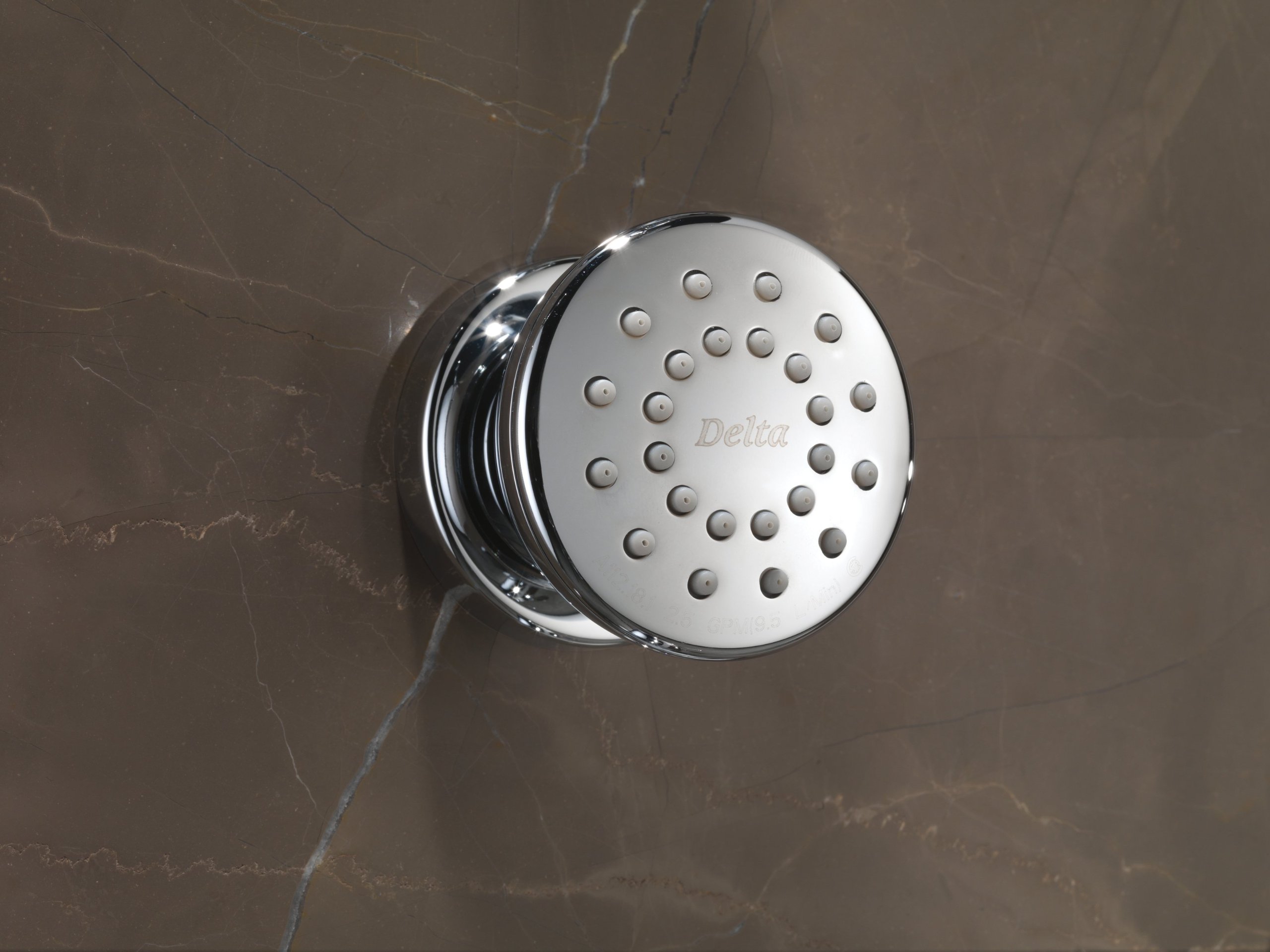 Delta 608651 Chrome Surface Mount Body Spray Shower Head - 2.25