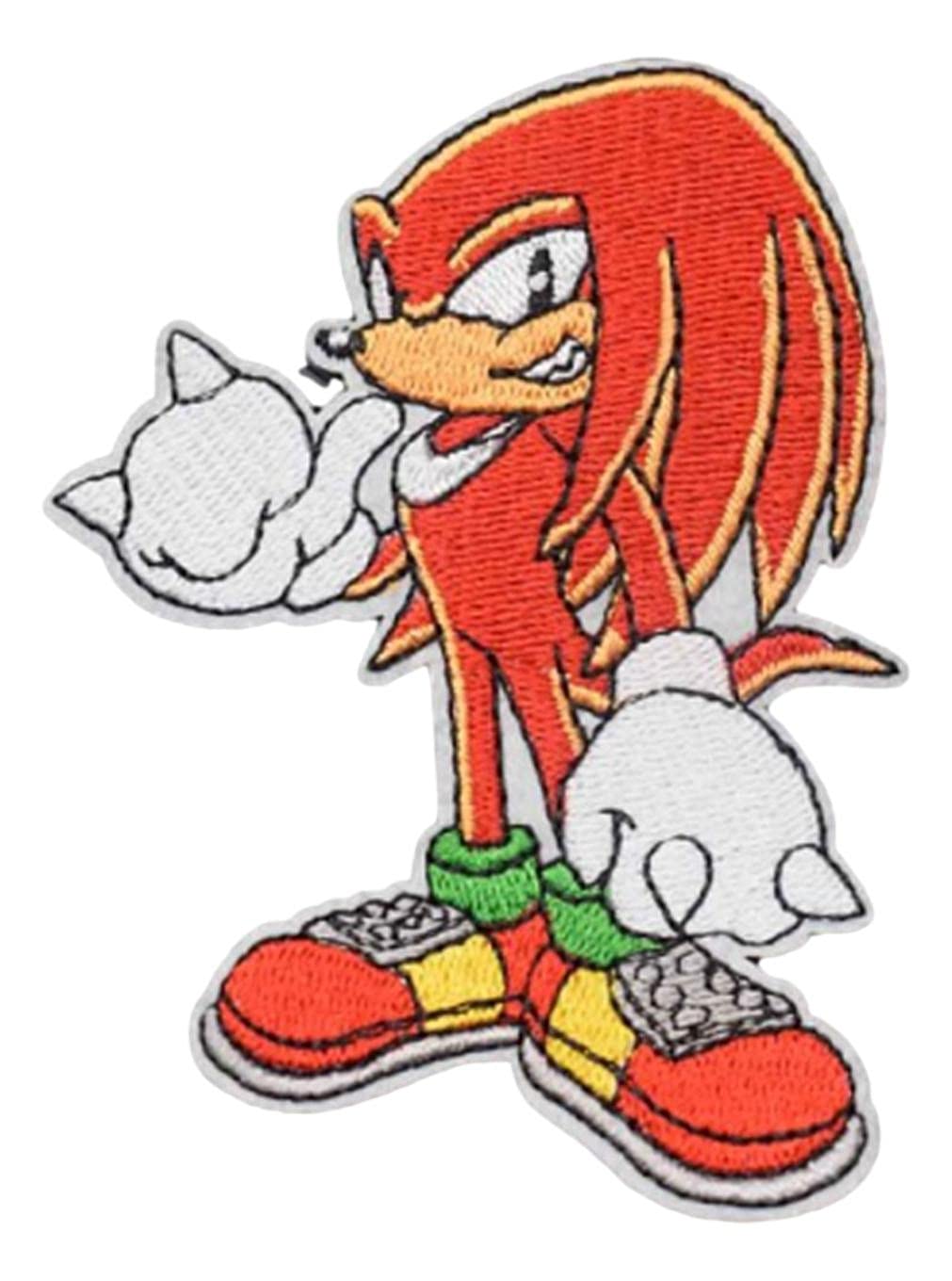 Sonic Knuckles Character Embroidered Iron-on Patch 3