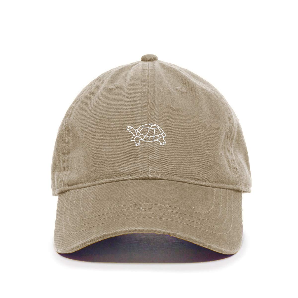 Embroidered Turtle Baseball Cap - Adjustable Cotton Dad Hat for Men & Women - Casual Outdoor Sun Protection & Sports Wear