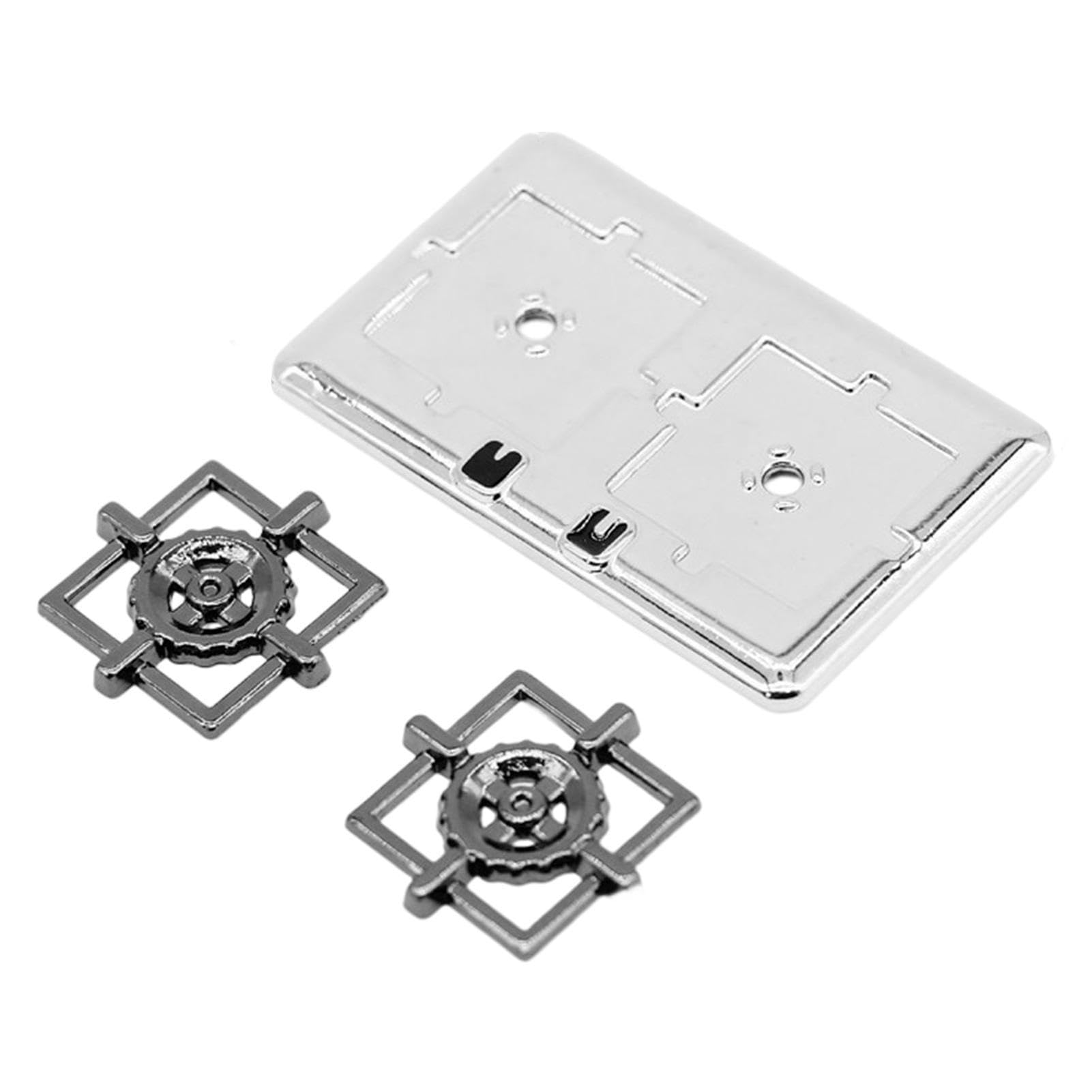 Miniature Dollhouse Kitchen Stove - Tiny Stove Cooker Accessory for Doll's House, Cute & Exquisite Office Desk Decor - Perfect for Dollhouse Miniatures, Collectibles & Creative Workspace Decoration