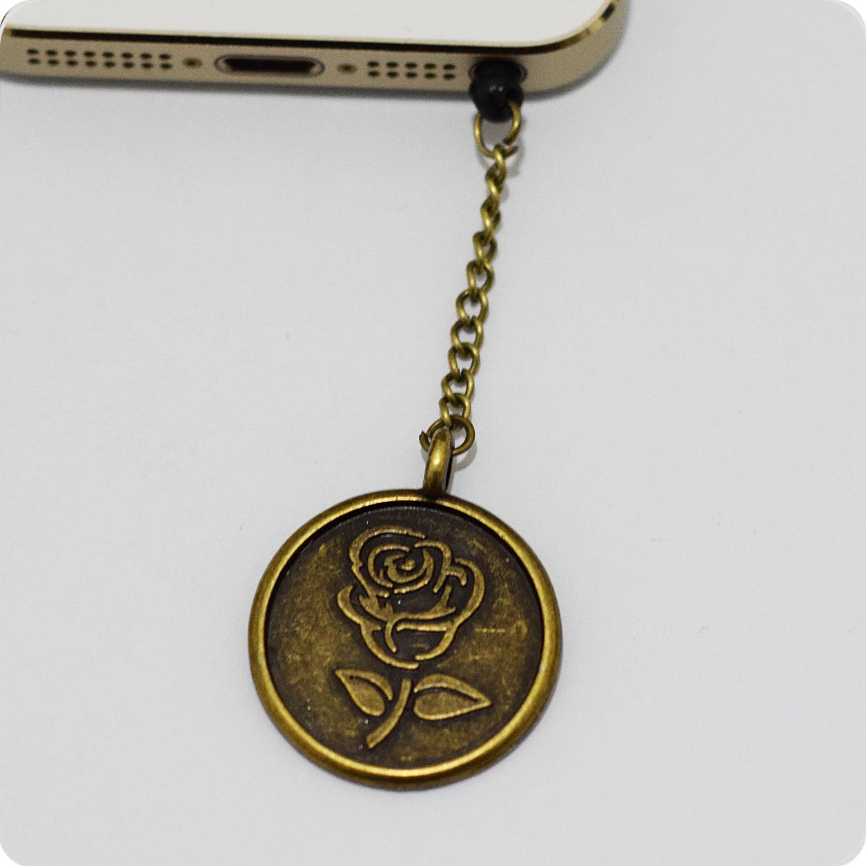 Lotus Flower iPhone Dust Plug Charm - 3.5mm Earphone Jack Cover for iPhone, Samsung Galaxy Note 2/3, iPad, HTC - Stylish Phone Accessory for Protection & Decoration | Perfect for Everyday Use, Travel, and Gift Giving