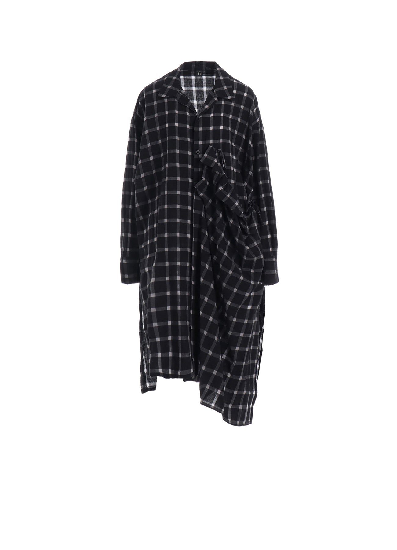 Soft & Stylish Cotton Cupro Plaid Shirt Dress for Women - Comfortable Casual & Office Wear - Perfect for Work, Dates & Everyday Outfits