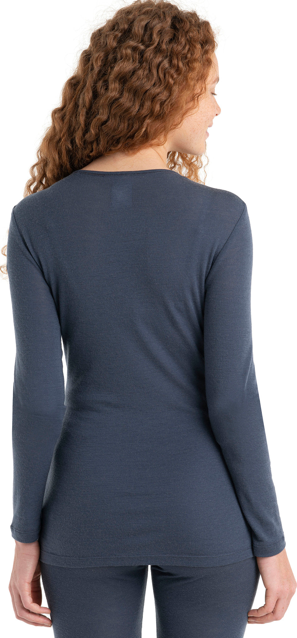 175 Everyday Long Sleeve Crewneck T-Shirt for Women | Soft Cotton Round Neck Basic Top | Perfect for Casual Wear, Layering & Everyday Comfort