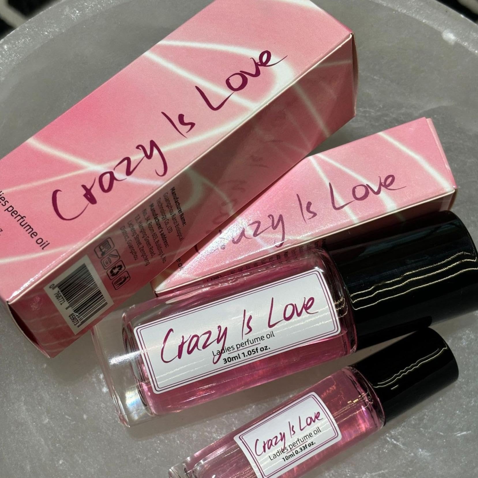 Long-lasting Women's Roller Perfume for Body & Hair - Fresh Fragrance Pheromone Perfume, Portable Travel Size for Dating, Work & Outdoor Activities (Small + Large Options)