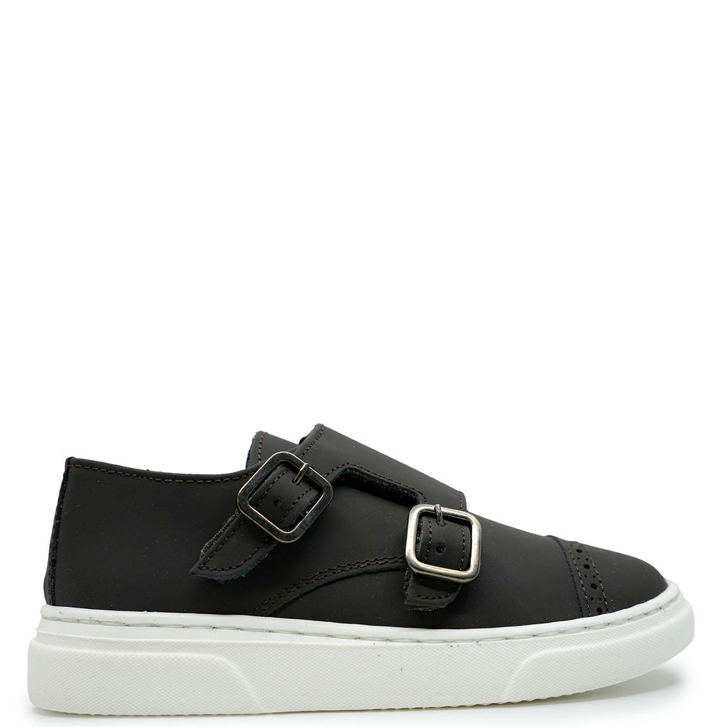 Blublonc Brown Rubber Dress Sneakers for Women - Comfortable & Stylish Casual Shoes for Work, Walking & Everyday Wear