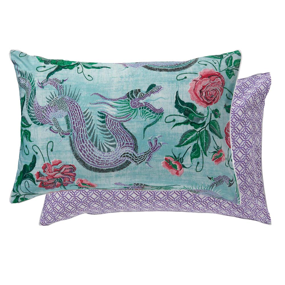 Premium Dragon Jade Quilt Cover Set - King Size Bedding with Exquisite Oriental Design | Perfect for Master Bedroom, Guest Room & Luxury Hotel Decor