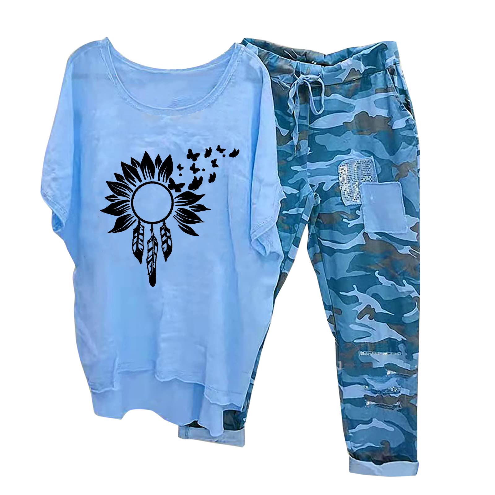 Women's Beach & Lounge Sets - Postpartum Matching Outfits, Cozy Two-Piece Vacation Shorts Set for Summer Travel & Relaxation | Perfect for Maternity, Yoga, and Casual Wear