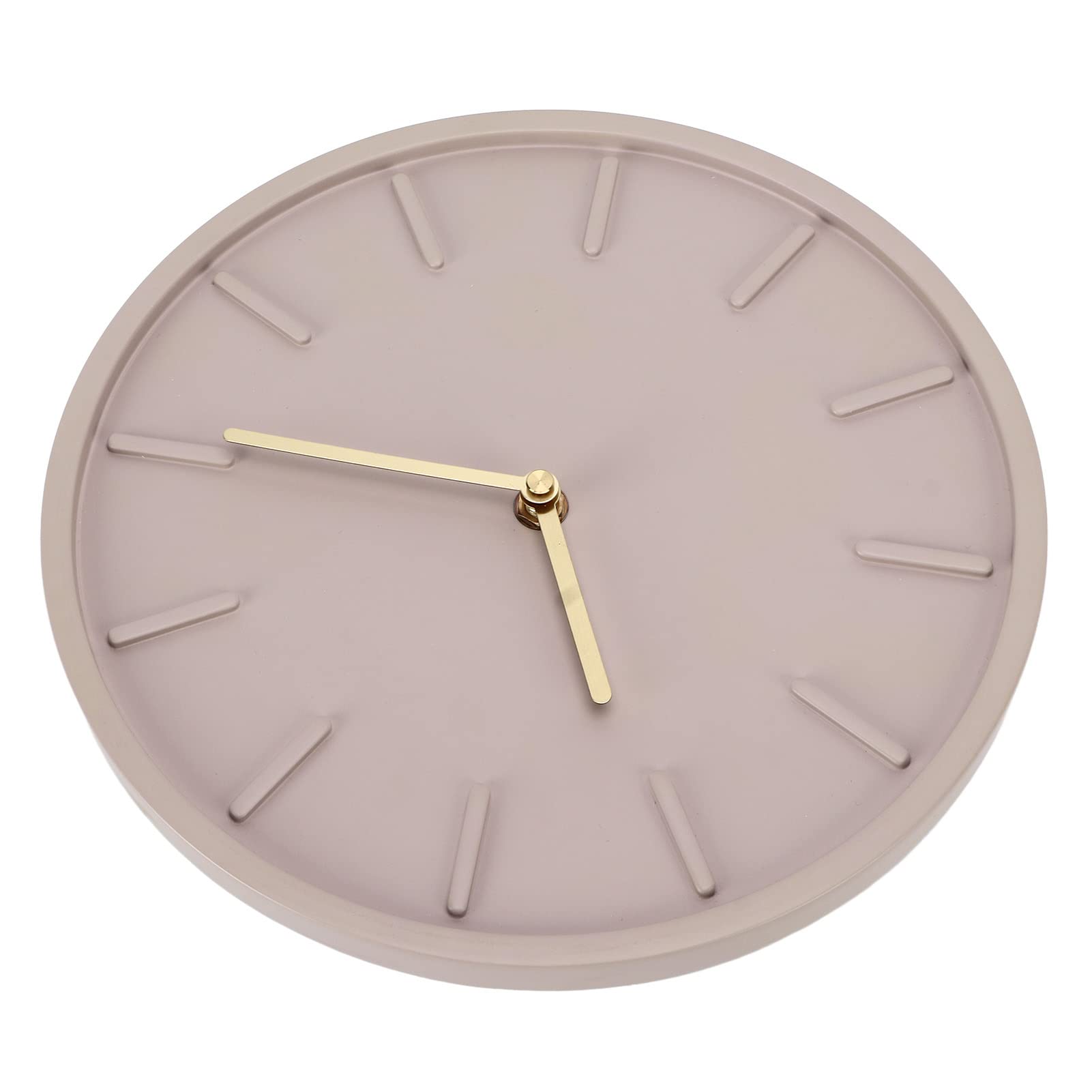 Modern Cement Wall Clock - Unique Textured Design for Home & Office Decor - Perfect Gift for Housewarming, Birthday & Holidays - Stylish Wall Art for Living Room, Bedroom & Kitchen