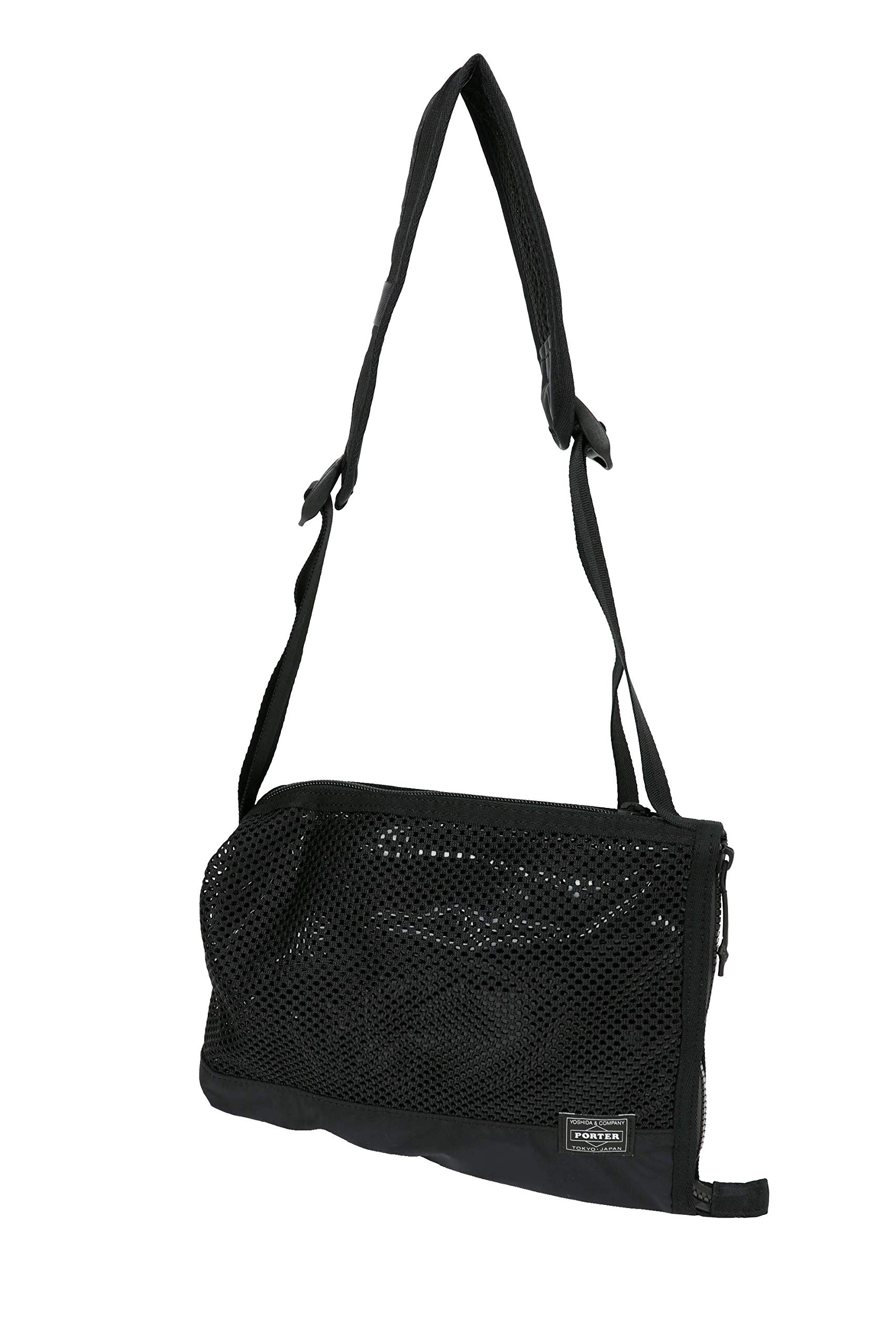 Yoshida Porter Screen Sacoche Shoulder Bag 875-19103 - Premium Japanese Import Black Crossbody Bag for Men & Women | Perfect for Travel, Work & Everyday Use