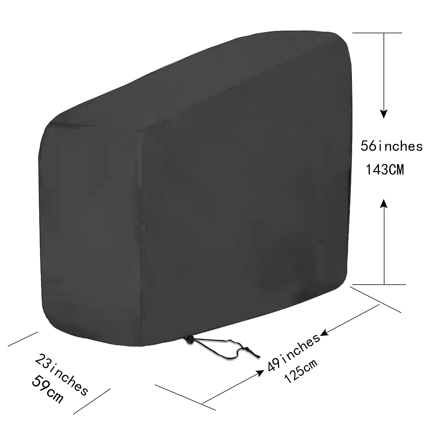 Waterproof Exercise Bike Cover for Indoor & Outdoor Use - Durable Spin Bike, Gym, Fitness, Training, Upright & Stationary Bike Protection - Perfect for Home Gym Equipment Storage & Weatherproofing