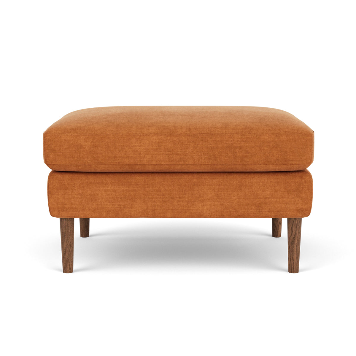 Astha Fabric Ottoman Stool - Soft Round Storage Pouf with Removable Cover for Living Room, Bedroom & Nursery - Perfect for Extra Seating & Home Decor
