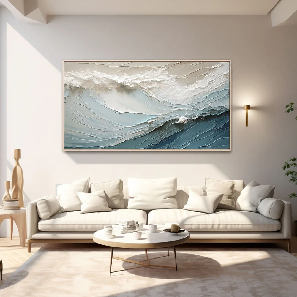 Peru Order Ocean and Sky Painting #OS 059 - Stunning Wall Art for Home Decor, Office & Living Room