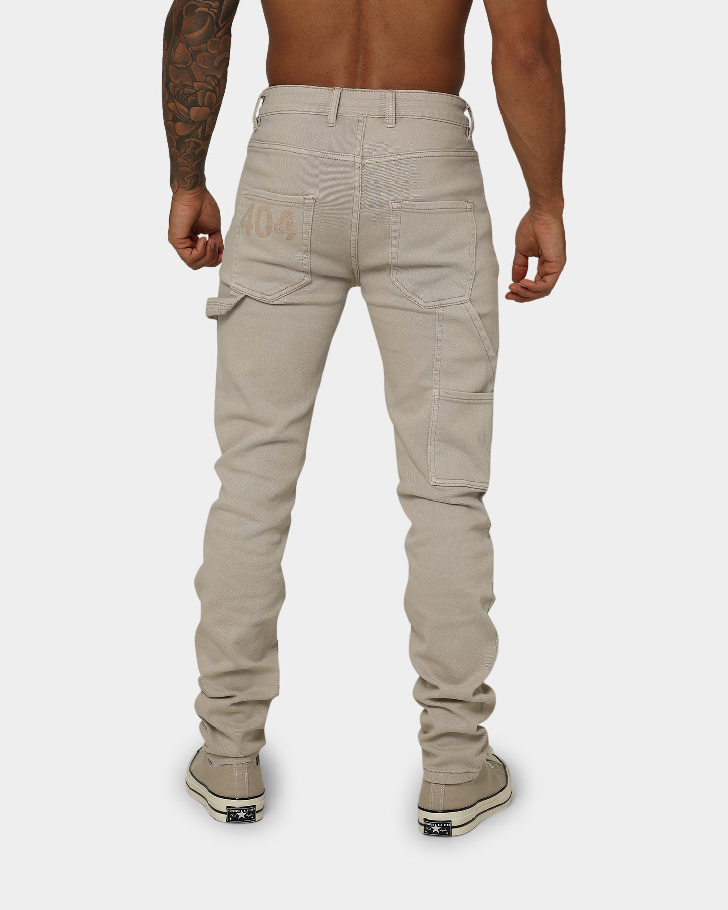 404 Heritage Carpenter Pants for Men - Durable Stone Washed Work Pants with Utility Pockets - Perfect for Construction, Woodworking & Outdoor Activities
