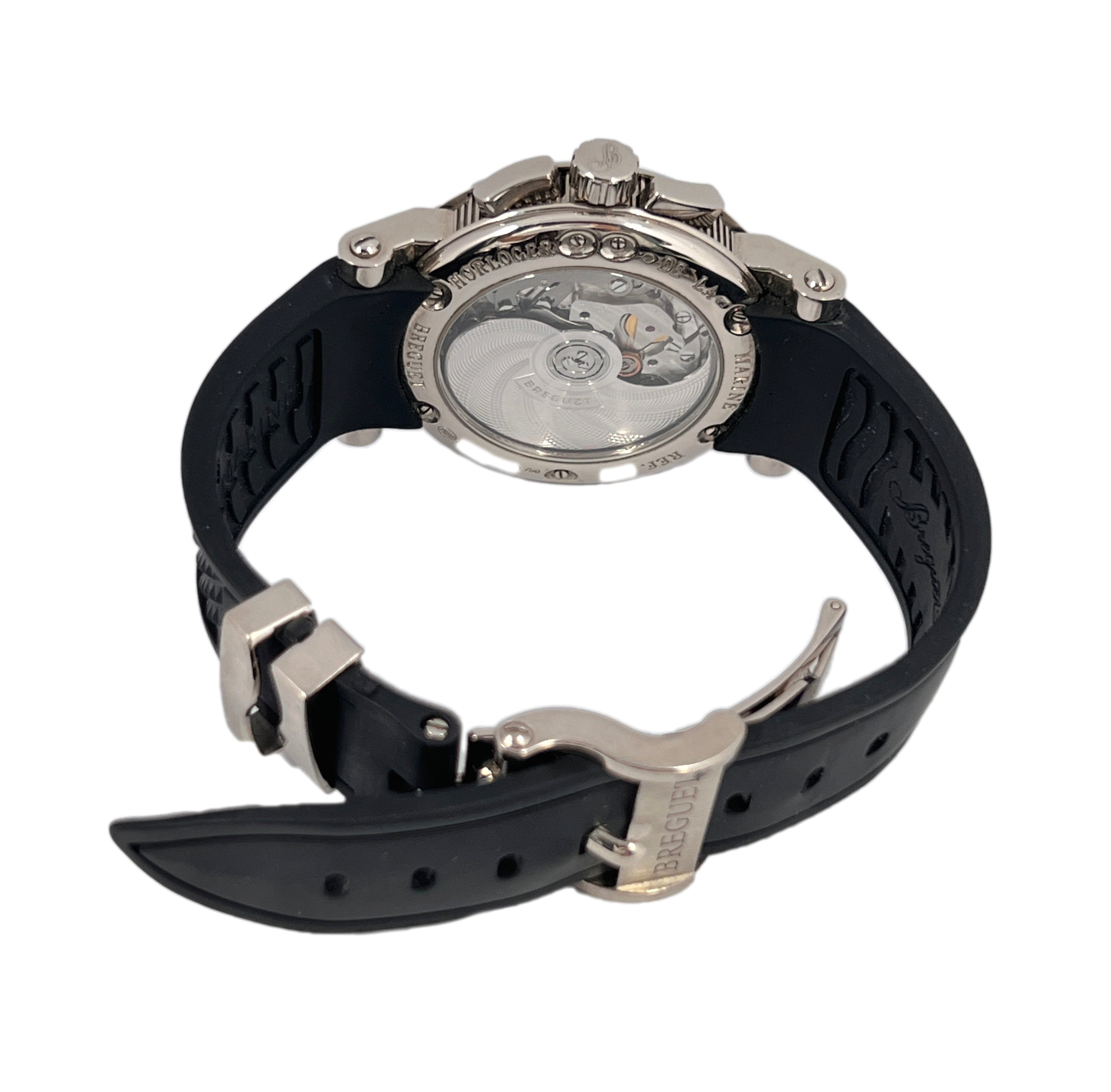 Breguet Marine 5827 18K White Gold Men's Luxury Watch - Elegant Dress Watch for Business, Formal Events & Special Occasions