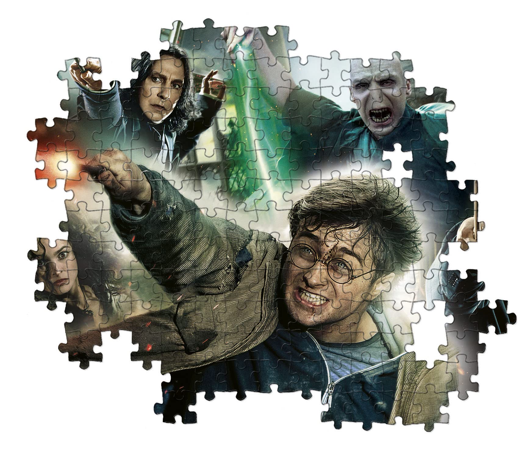 Harry Potter 1500-Piece Jigsaw Puzzle by Clementoni - Featuring Iconic Movie Characters (31690) | Perfect for Family Game Nights & Harry Potter Fans