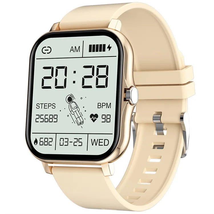 VALDUS M6 Sport Smartwatch - Fitness Tracker with Heart Rate Monitor, Waterproof Activity Watch for Men & Women - Perfect for Running, Swimming & Gym Workouts