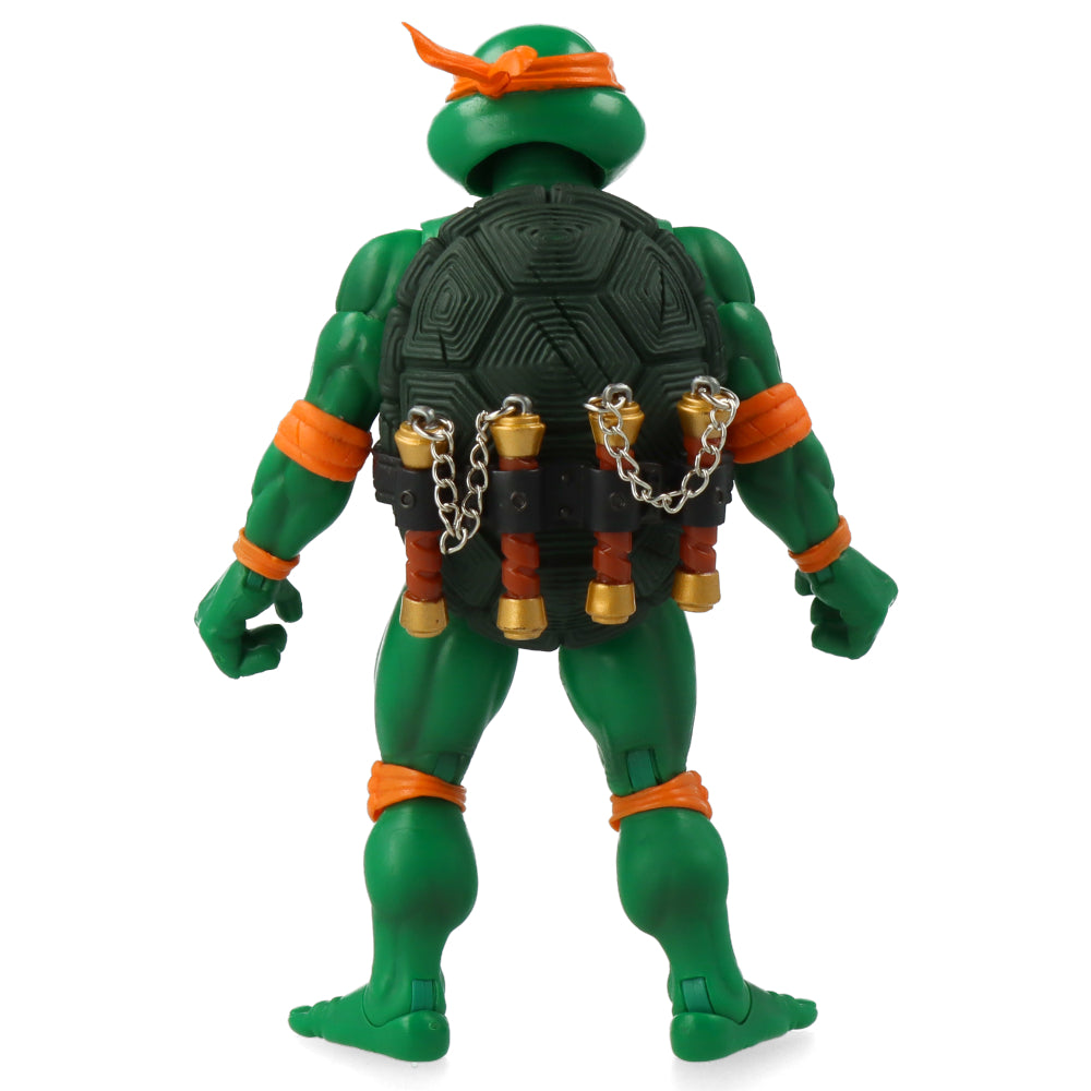 Michelangelo Teenage Mutant Ninja Turtles TMNT Ultimates Action Figure - Collectible Toy for Fans & Gift for TMNT Lovers