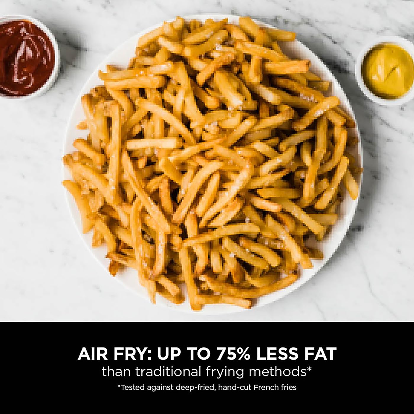 Ninja Foodi FlexDrawer Air Fryer - Dual Zone 10.4L Large Capacity with Removable Divider | 7-in-1 Multi Cooker for Air Frying, Roasting, Baking & Crisping | Non-Stick Dishwasher Safe Parts (Black/Copper) | Perfect for Family Dinners, Meal Prep & Healthy Cooking