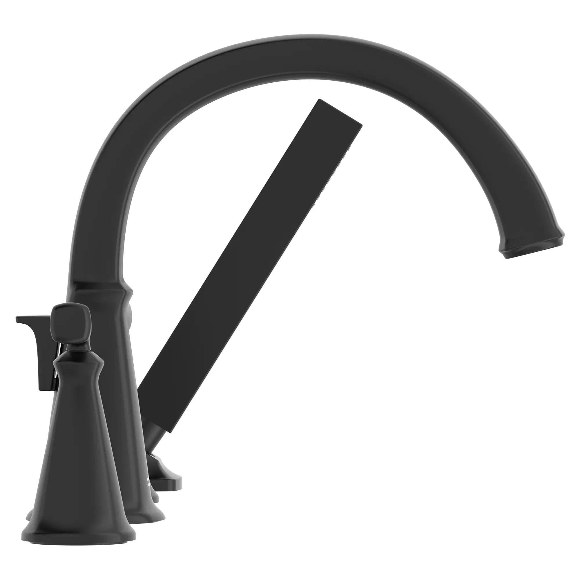 Edgemere® Bathtub Faucet with Lever Handles & Personal Shower - Compatible with Flash® Rough In Valve - Perfect for Bathroom Renovation and Spa-Like Shower Experience