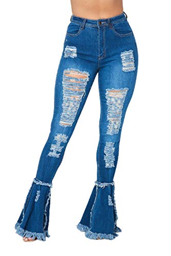 Distressed Flared