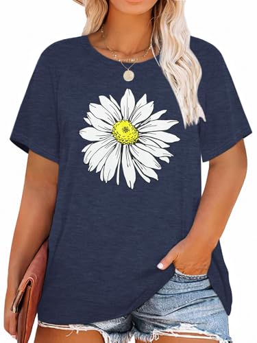 Navy Blue Daisy