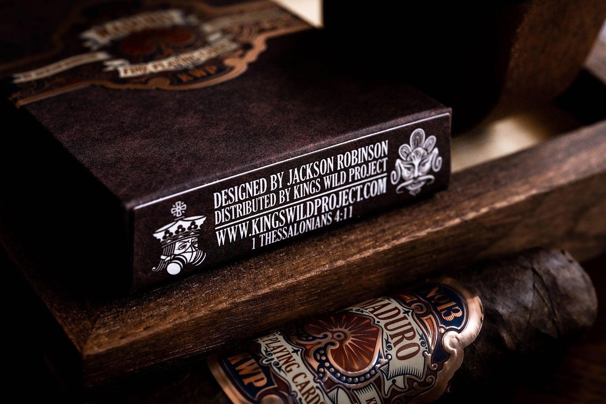 Premium Gold Maduro Playing Cards - 2nd Edition | Luxury Poker & Card Games for Parties, Magic Tricks & Collectors