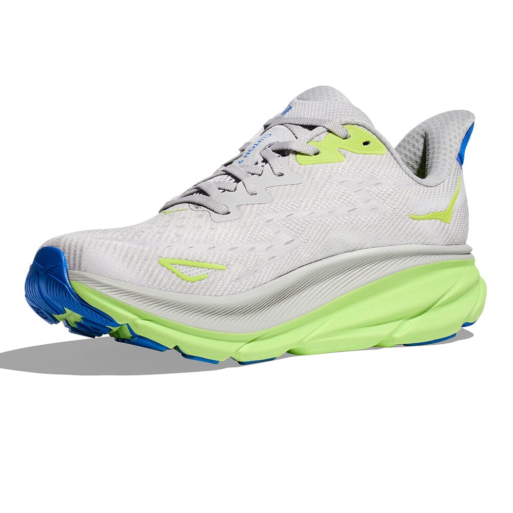 Hoka Men's Clifton 9 Wide Running Shoes - Lightweight Cushioned Sneakers for Road & Trail | Perfect for Jogging, Gym Workouts & Daily Walking
