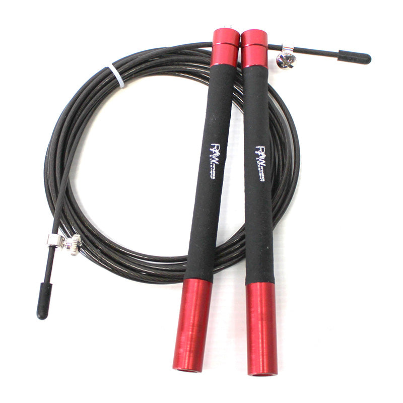 Steel Typhoon Skipping Rope - High Speed Jump Rope for Fitness, Boxing & Cross Training - Durable Steel Wire Rope with Comfortable Foam Handles for Home Gym, Workout & Weight Loss